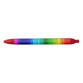 Pen/regenboog Zwarte Inkt Pen (Voorkant)