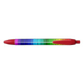 Pen/regenboog Zwarte Inkt Pen (Achterkant)