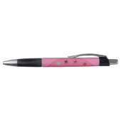 Pen roze gele ster (Bovenkant)