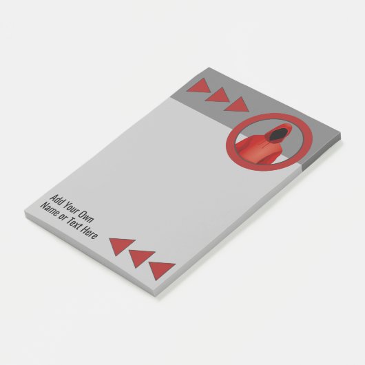 Pen Testers Logo - systeem- en toepassingskwetsbaa Post-it® Notes (Schuin)