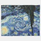 Pen Tool Van Gogh Fleece Blanket Deken (Voorkant (Horizontaal))