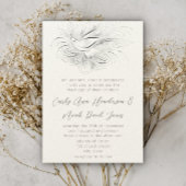 Pen Vlaams  liefdesvogel Uitnodiging tot bruiloft