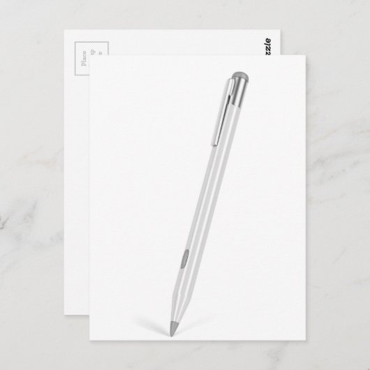 Pen voor grafische tablet of computer briefkaart (Voorkant / Achterkant)