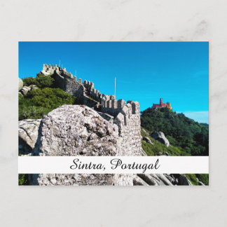 Pena Palace Castle of the Moors Sintra Portugal Briefkaart