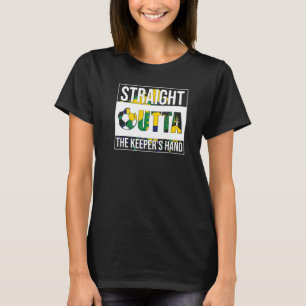 Penalty Kick Scoren voor Doelman Goalie Voetbal T-shirt