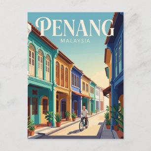 Penang Island Maleisië Briefkaart