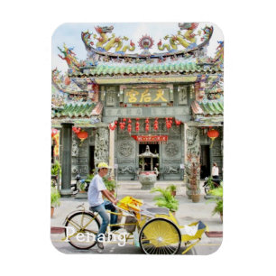 Penang, Maleisië - fridge magnet van Velvet Escap Magneet
