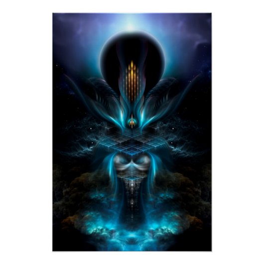 Penapia Fractal Art Perfect Poster (Devant)