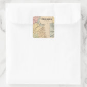 Pencader Vierkante Sticker (Tas)