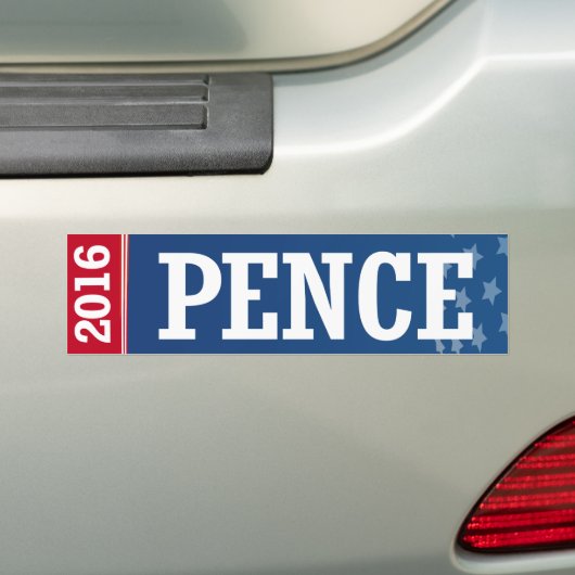 PENCE 2016 BUMPERSTICKER (Op auto)