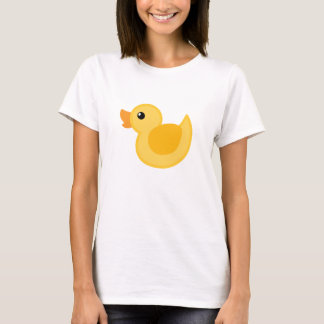 Penchez le T-shirt dans jaune et le blanc - le