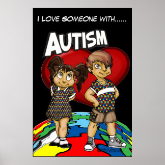 Pencil 2 Pad Co. - autisme Poster