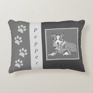  Pencil Border Collie Accent Kussen