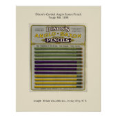 Pencil Box Packaging Glanzend Poster Perfect Poster (Voorkant)