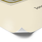 Pencil Box Packaging Glanzend Poster Perfect Poster (Hoek)