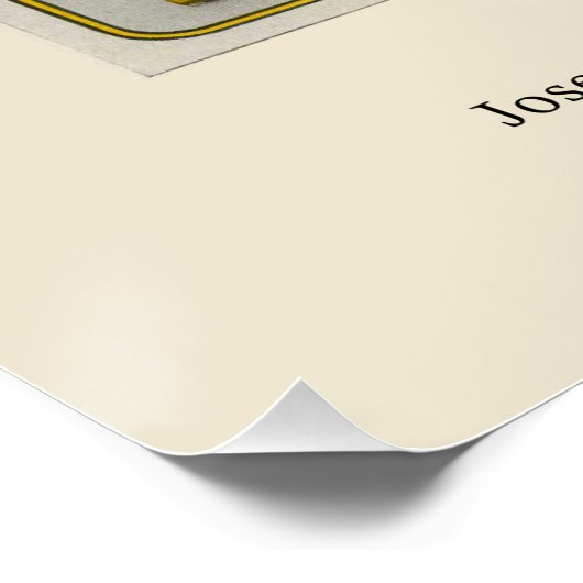 Pencil Box Packaging Glanzend Poster Perfect Poster (Hoek)