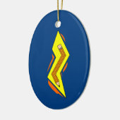 Pencil Lightning Bolt Keramisch Ornament (Links)
