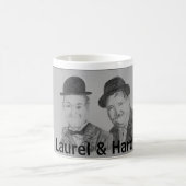 Pencil Sketch of Laurel & Hardy Mug (Centre)