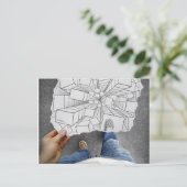 Pencil Vs Camera - Vertigo Briefkaart (Staand voorkant)