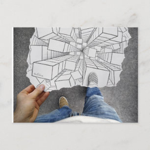 Pencil Vs Camera - Vertigo Briefkaart