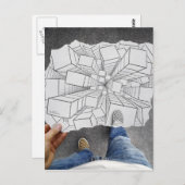 Pencil Vs Camera - Vertigo Briefkaart (Voorkant / Achterkant)