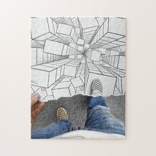 Pencil Vs Camera - Vertigo Legpuzzel (Verticaal)