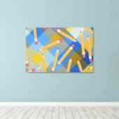 Pencils Canvas Afdruk (Insitu (Houten vloer))