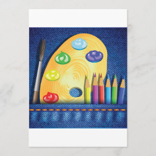 Pencils en penseeluitvindingen kaart