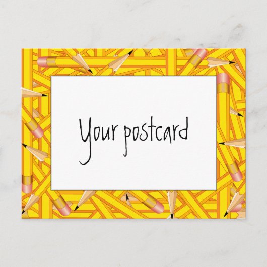 Pencils Lijsten Briefkaart (Voorkant)