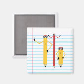 Pencils Magnet Magneet (Voorkant / Achterkant)