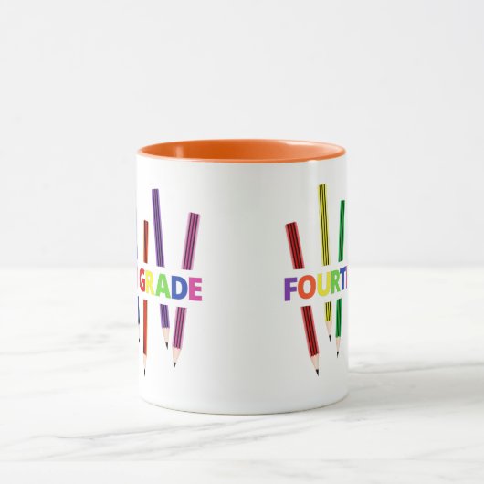 Pencils Mok vierde klas leraar (Midden)