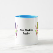 Pencils Mug d'enseignant personnalisable de deuxiè (Centre)