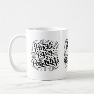 Pencils, Paper en Mogelijkheden mok