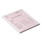 Pendant que vous étiez en dehors du Bloc-notes (Incliné)