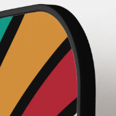 Pende Tribal Art Pickleball Paddle (Links Detail)