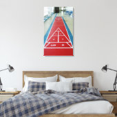 Pendelbord aan boord canvas afdruk (Insitu (Slaapkamer))