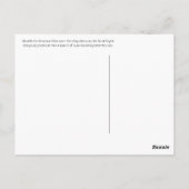 pendeldienst briefkaart (Achterkant)