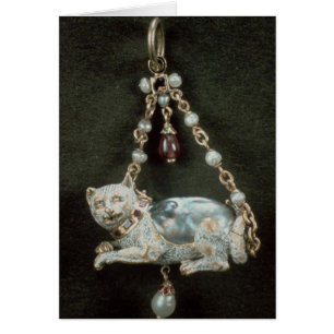 Pendentif de chat de la Renaissance