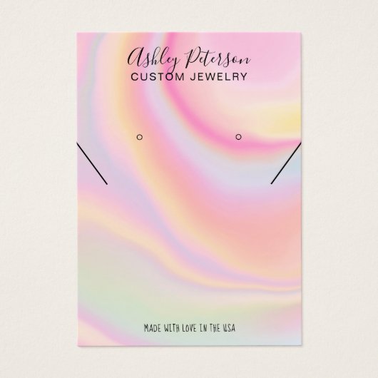 pendentif en marbre rose (Devant)