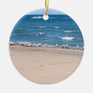 PENDENTIF OU ORNEMENT DE MOUETTE