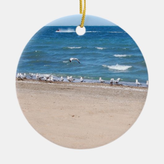 PENDENTIF OU ORNEMENT DE MOUETTE (Devant)