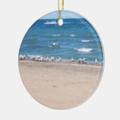 PENDENTIF OU ORNEMENT DE MOUETTE (Gauche)