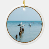 PENDENTIF OU ORNEMENT DE MOUETTE (Dos)