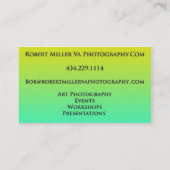 pendille le carte de visite (Dos)