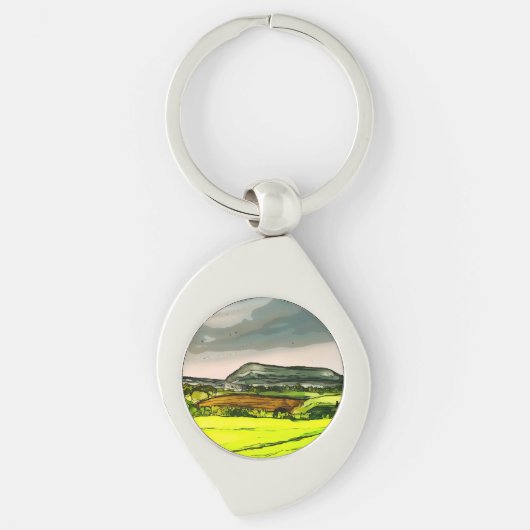 Pendle Hill Sleutelhanger (Voorkant)