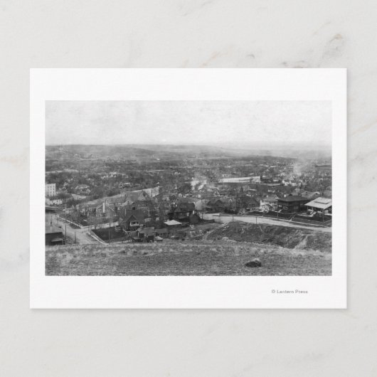 Pendleton, Oregon Birds Eye Uitzicht Foto Briefkaart (Voorkant)