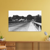 Pendleton, Uitzicht Oregon East Entrance Canvas Afdruk (Insitu (Woonkamer))