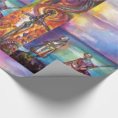 PENDRAGON Medieval Knachten, Lake Sunset, Fantasy Cadeaupapier (Hoek)