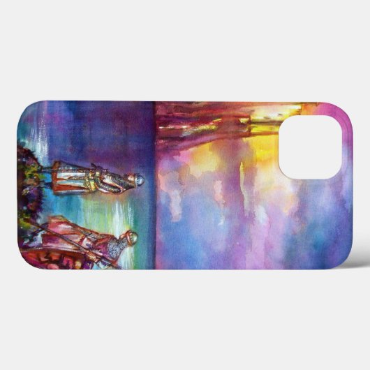 PENDRAGON Medieval Knachten, Lake Sunset, Fantasy Case-Mate iPhone Case (Achterkant (horizontaal))