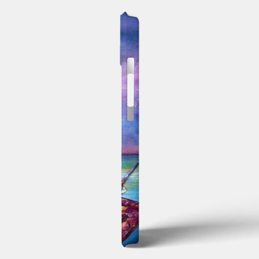 PENDRAGON Medieval Knachten, Lake Sunset, Fantasy Case-Mate iPhone Case (Achterkant / Links)